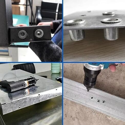 25 قطعة M8 برشام المكسرات سبائك الألومنيوم مخرش شقة رئيس الخيوط إدراج الجوز in Kuwait