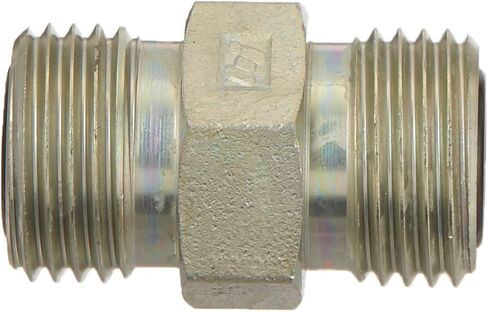 برينان إندستريز FS2403-06-06 تركيب سدادة وجه دائرية من الفولاذ المستقيم، 11/16 بوصة - 16 NPT × 11/16 بوصة - 16 خيط NPT، 3/8 بوصة ختم وجه ذكر × 3/8 بوصة ختم وجه ذكر in Saudi Arabia