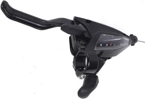 ZUKKA دراجة شيفتر ST-EF500، 3 سرعات يسار مع مؤشر تروس وكابل للدراجات الجبلية للدراجات الجبلية in Kuwait