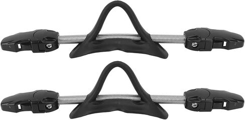 Spring Strap, Adjustable Universal Diving Fin Strap, Portable Stainless Steel Replacement Fins Strap Assembly with Quick Release Buckles for Diving, Pack of 2 in Saudi Arabia