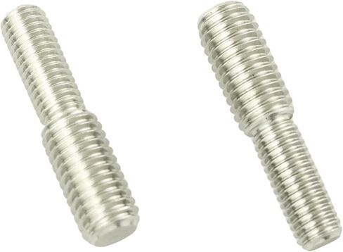 TAODAN 12PCS 304 Stainless Steel Reducing Screws M8x20 to M10x20 Double Head Threaded Reducer Adapter for Hardware Connection Building Construction Furniture Assembly Automotive Repairs in Saudi Arabia