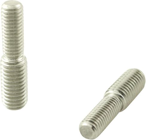 TAODAN 12PCS 304 Stainless Steel Reducing Screws M8x20 to M10x20 Double Head Threaded Reducer Adapter for Hardware Connection Building Construction Furniture Assembly Automotive Repairs in Saudi Arabia