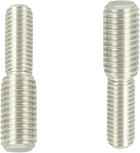 TAODAN 12PCS 304 Stainless Steel Reducing Screws M8x20 to M10x20 Double Head Threaded Reducer Adapter for Hardware Connection Building Construction Furniture Assembly Automotive Repairs in Saudi Arabia