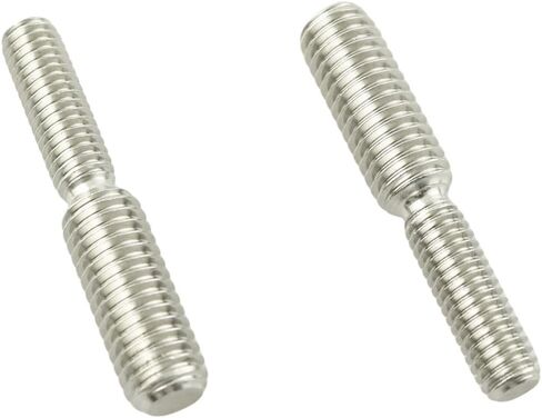 TAODAN 12PCS 304 Stainless Steel Reducing Screws M8x20 to M10x20 Double Head Threaded Reducer Adapter for Hardware Connection Building Construction Furniture Assembly Automotive Repairs in Saudi Arabia