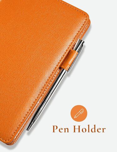 Mymazn Server Book with Zipper and Magnetic Pocket, Cute Waitress Book Server Booklet, Serving Book Fits Server Apron with High Volume Pocket, Floral Green in Kuwait