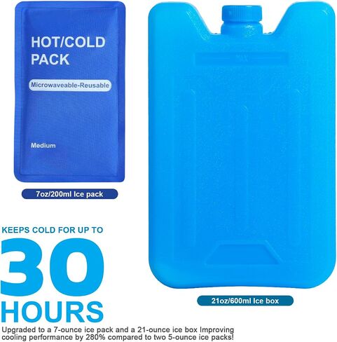 Insulin Cooler Travel Case, Insulin Pen Medication Cooling Case, Keep Traveling Diabetes Medicine Cool Organizer with Temperature, 2 Reusable Ice Packs, TSA Certified Password Lock in Saudi Arabia