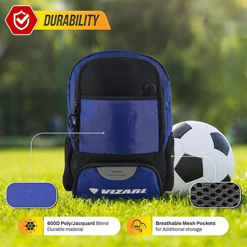 Vizari 'Avila' Soccer Sports Carrybag | Versatile Multiple Sports Bag for Ultimate Convenience in Saudi Arabia