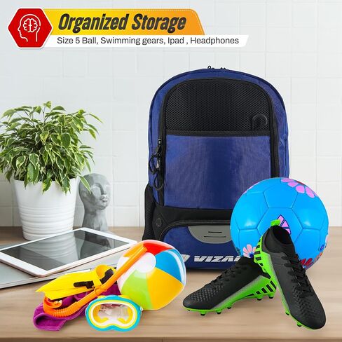 Vizari 'Avila' Soccer Sports Carrybag | Versatile Multiple Sports Bag for Ultimate Convenience in Saudi Arabia