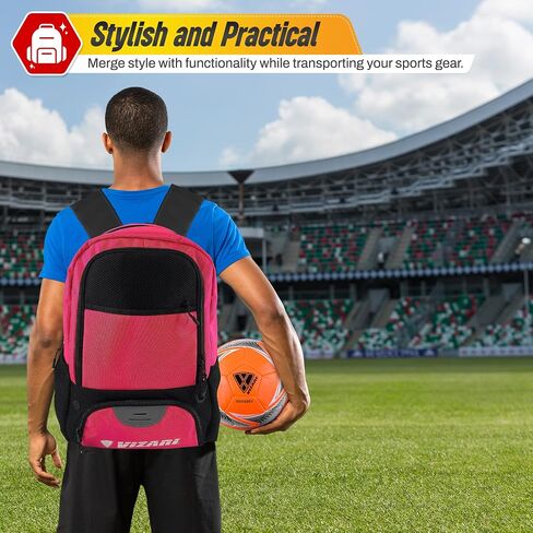 Vizari 'Avila' Soccer Sports Carrybag | Versatile Multiple Sports Bag for Ultimate Convenience in Saudi Arabia