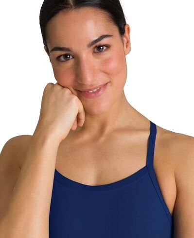 ARENA Women's Solid Team MaxLife Swimsuit Challenge Back One Piece Ladies Bathing Suit Competition Training Swimwear in Saudi Arabia