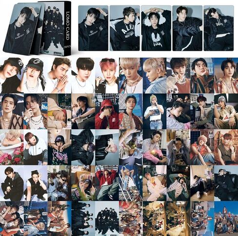 PYAJUU NCT127 بطاقات الصور 55 قطعة NCT 127 Walk ألبوم الصور بطاقات Nct 127 Lomo بطاقات المعجبين بطاقات NCT127 Merch Walk الألبوم in Saudi Arabia
