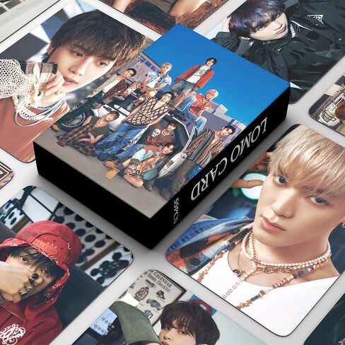 PYAJUU NCT127 بطاقات الصور 55 قطعة NCT 127 Walk ألبوم الصور بطاقات Nct 127 Lomo بطاقات المعجبين بطاقات NCT127 Merch Walk الألبوم in Saudi Arabia