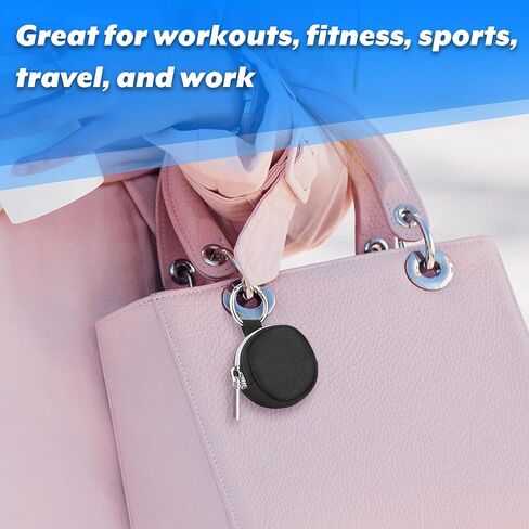 Portable Ring Organizer Case with Keychain, Traveling Ring Holder Storage Bag, Anti-Lost Keychain Container for Rings in Saudi Arabia