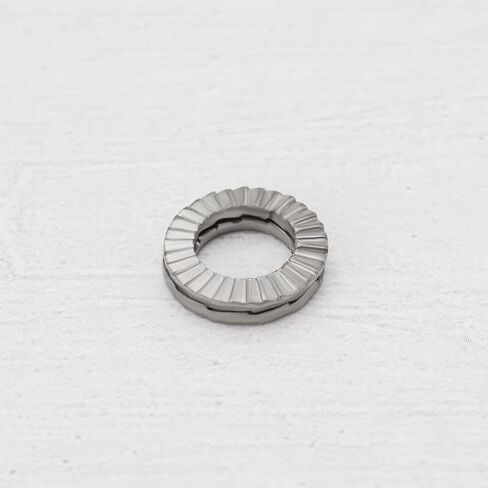 ECSiNG 20PCS M6 Wedge Manganese Steel Washers Double Stack Locking Washers Outer Diameter 10.8mm Thickness 2mm for Distribute Pressure from Bolts and Nuts in Kuwait