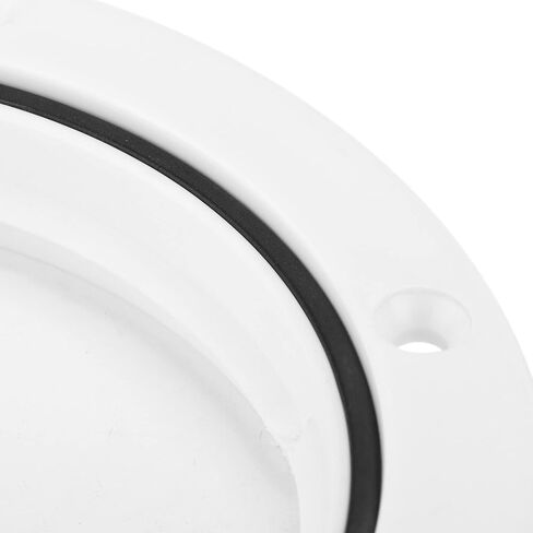 Yctze Boat Deck Access Hatch Transparent‑Cover White Round ABS Plate for RV Marine Yacht Boat Deck Access Hatch (6 inches) in Saudi Arabia