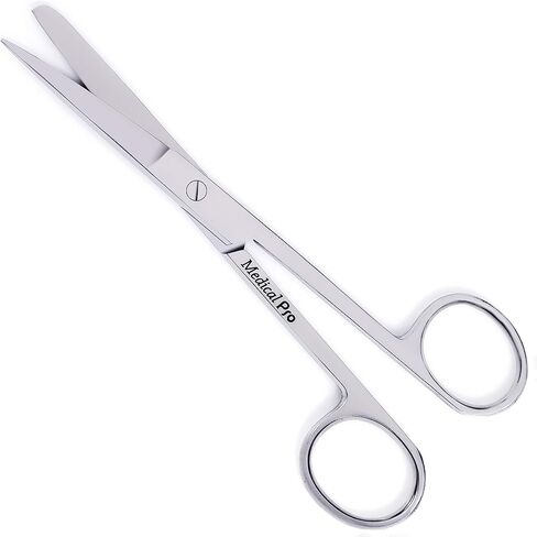 مقص التشغيل، مقص التمريض مصنوع بشكل مستقيم من الفولاذ المقاوم للصدأ الجراحي عالي الجودة SH/BL، 5.5 بوصة MP-0366 (3) in Kuwait