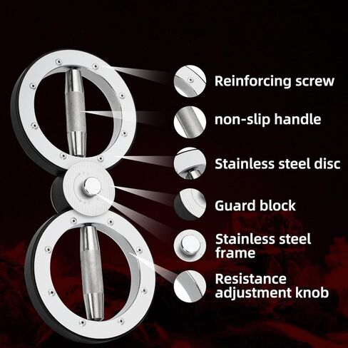 تدريب عضلات حرق الدوران، معدات تمرين الذراع 8-12 رطل مع مقاومة قابلة للتعديل، ذراع سرعة قابل للتعديل، جهاز ذراع السرعة مناسب للمنزل وصالة الألعاب الرياضية وإعادة التأهيل in Kuwait