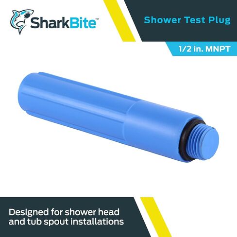 Sharkbite 1/2 Inch MNPT Bathroom Shower Test Plug, 25828Z in Saudi Arabia