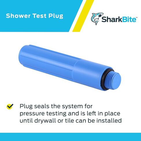 Sharkbite 1/2 Inch MNPT Bathroom Shower Test Plug, 25828Z in Saudi Arabia