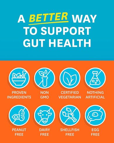 Zenwise Health No Bloat - البروبيوتيك، والإنزيمات الهاضمة للانتفاخ وتخفيف الغازات - الزنجبيل والهندباء واللاكتاز لتحسين الهضم - حبوب نباتية للاحتفاظ بالمياه (48 قطعة) in Kuwait