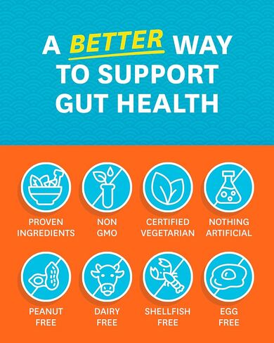 Zenwise Health No Bloat - البروبيوتيك، والإنزيمات الهاضمة للانتفاخ وتخفيف الغازات - الزنجبيل والهندباء واللاكتاز لتحسين الهضم - حبوب نباتية للاحتفاظ بالمياه (48 قطعة) in Kuwait
