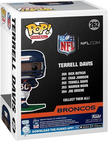 Funko Pop! NFL: Broncos- Terrell Davis in Saudi Arabia