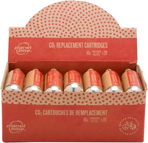 Planet Bike 16g Threaded CO2 Replacement cartridges in Saudi Arabia