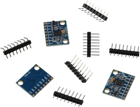 6 DOF 6-axis Sensor Module 3PCS GY-521 MPU-6050 Accelerometer Gyroscope Module Arduino Raspberry in Saudi Arabia