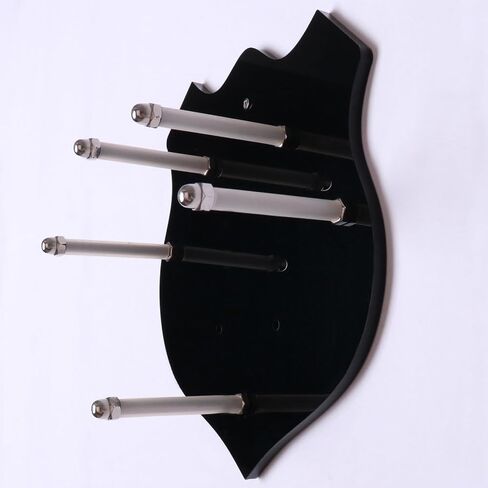 Wall Mount Sword Plaque Sword Holder Acrylic Sword Plaque Display Sword Stand with Hardware Sword Hanger (Black 1 pack) in Saudi Arabia