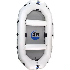 Inflatable Sport Boats 1.2mm White Water River Raft 12 feet - Reenforced Heat-Welded PVC Material