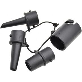 rockible 4Pcs Air Valves Attachment Inflatable Pump Nozzles Paddle Board Pump Nozzles Air Pump Canoe for SUP Pump Multifunctional Boat Pump Adapter