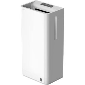 BEZAD Vertical Hand Dryer 1800W Commercial High-Speed Jet Automatic Infrared Air ABS Hand Dryers with HEPA Filter Wall Mounted White Model 2688