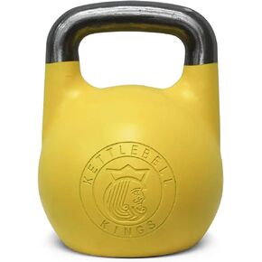 وزن أجراس كيتل بيل كينغز المنافسة (مقبض 33 ملم) 4-32 كجم | أوزان اليد، معدات الصالة الرياضية ومجموعات تدريب القوة للنساء والرجال | مجموعة أوزان للجيم المنزلي in Kuwait
