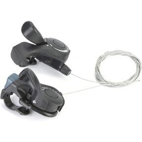 1 Pair Bicycle Thumb Gear Shifter, Thumb Gear Shifter, Shift Lever, Folding Bike for Road Bike City Bike Mountain Bike