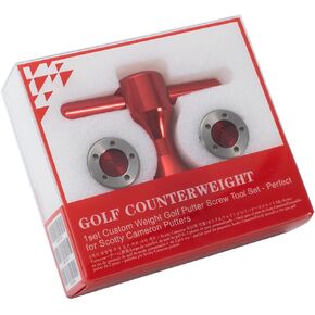 Golf Putter Weights 5g/10g/15g/20g/25g/30g/35g/40g 2pcs with Red Wrench Kit Replace for Scotty Cameron Putters (2Pcs 5g+Wrench) in Saudi Arabia