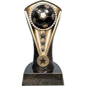 Express Medals 1 to 12 Packs of 6.5 Inch Tall Cobra Soccer Trophies with 3 Inch Wide Base
