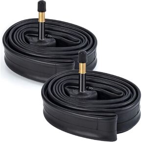 2-PCS 700C Bike Tubes 700x35C 700x36C 700x38C 700x40C 700x42C 700x43C Bicycle Tubes AV48mm Schrader Valve Premium Butyl Rubber Inner Tube Compatible with 700x35C/36C/38C/40C/42C/43C Bike Tire Tubes
