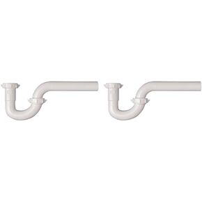 Plumb Pak 200WK P Trap, 1-1/4-Inch by 1-1/4-Inch, White