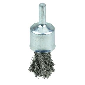 Weiler 10208 1/2" Knot Wire End Brush, .0104" Steel Fill, Made in The USA (Pack of 10)