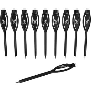 10 Pack Pro Black Referee Pencil Football Soccer Official Coach Umpire Scorebook Wallet Baseball Golf
