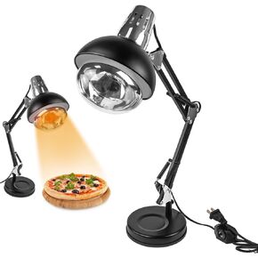 DUEBEL Food Heat Lamp, Perfect Buffet and Catering Solution for Keeping Food Warm, Ideal for Parties, Holidays, and Concession Stands