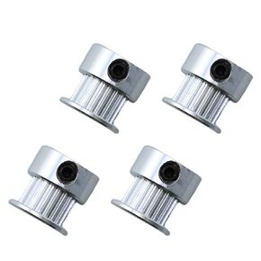 4PCS GT2 Synchronous Pulley 20 Hammastega 8mm ID Drive Pulley Belt Alumiinium Rihmaratas 3D Printeri Jaoks