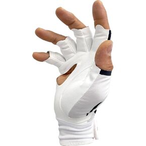 MONKEY GRIP Sun Protector Golf Glove Light Hand Premium Synthetic Half Finger UV-Cut Nonslip Power Grip No Twist