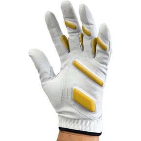MONKEY GRIP Wedge Pad Golf Glove Premium Synthetic, Non silp Power Grip,Slice Killer,No Twist, Left Hand