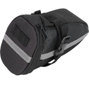 Topyond Bicycle Saddle Bag - Durable Polyester Seat Bags with Reflective Strips for Safety and Convenient Cycling Storage