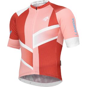Men's Cycling Jersey Breathable Lightweight Bike Jersey for Men Cycling Short Sleeve Elastic Road Bike Shirt