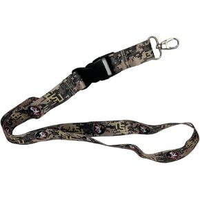 Pro Specialties Group NCAA Unisex Florida State Digicam Lanyard, Team Colors, One Size, Medium
