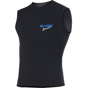 BARE 3MM Men's Hooded Vest: Added Warmth Under Any Full Wetsuit