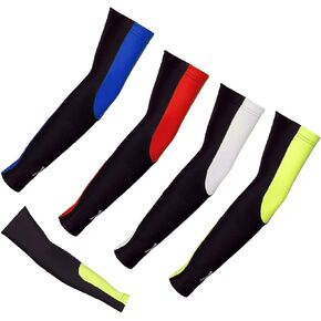 Sparx Unisex Winter Cycling Running Super Roubaix Thermal Fleece Arm Warmers UV Protection