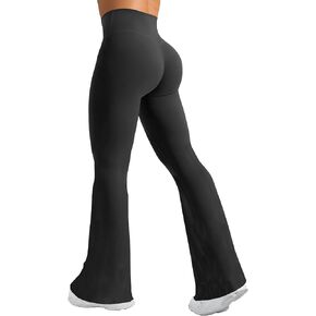 Hidden Butt Scrunch Yoga Pants Casual High Waisted Bootcut Workout Flare Leggings with Tummy Control